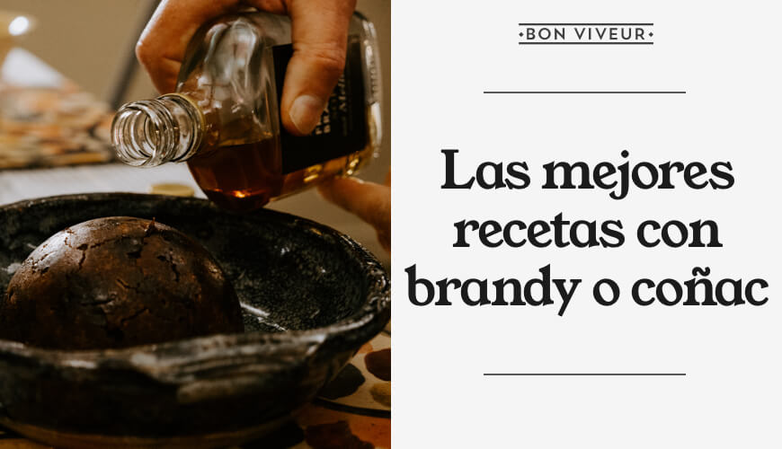 Las mejores recetas con brandy o coñac